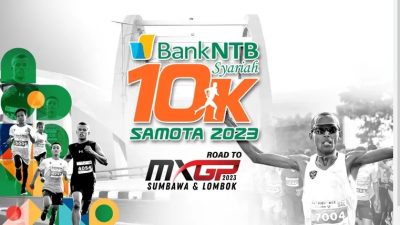 Rangkaian Kejuaraan Dunia MXGP 2023 di Indonesia, ayo Runners Buruan Daftar Bank NTB Syariah 10 K Samota