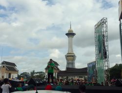 Ribuan Simpatisan Ramaikan Jalan Sehat Bersama DPW PPP Sultra