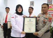 Polresta Kendari Raih Penghargaan Dari Tim Reaksi Cepat PPA Indonesia