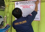 Pemkot Kendari Mulai Laksanakan Penertiban di Jalan ZA Sugianto