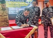 Pemprov Sultra Berikan Aset Tanah dan Bangunan TNI AL Guna Tingkatkan Pertahanan Wilayah