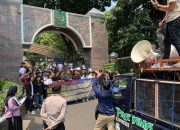 Ratusan Massa Demo di Kejagung RI, Minta Tiga Eks Kepala Syahbandar Molawe Diperiksa