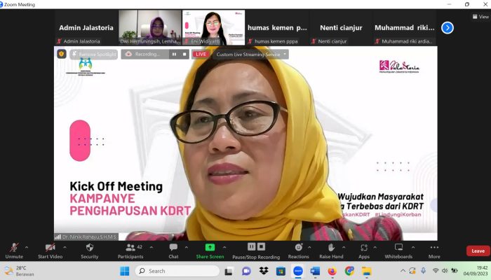 Dalam 18 Bulan terakhir Telah Terjadi 15.921 Kasus Kekerasan Pada Perempuan