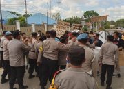 Hadapi Situasi Kontijensi Pemilu, Polres Konsel Gelar Simulasi Sispamkota