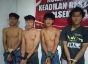 Curi Tabung Gas dan Botol Parfum di Toko Sembako Poasia, Empat Remaja Ditangkap Polisi