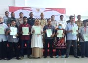 Pembuatan 83.530 Sertifikat Tanah di Sulawesi Tenggara Tuntas  100%