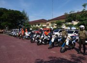 Wakapolda Sultra Pimpin Apel Gelar Pasukan Operasi Lilin Anoa 2023, Sampaikan Amanat Kapolri