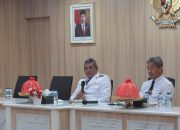 Pasca dilantik, Pj. Wali Kota Kendari Muhammad Yusup Langsung Pimpin Rapat