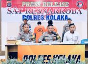 Dua Pengedar Shabu di Kolaka Ditangkap Polisi, 1,2 Kg Shabu Diamankan