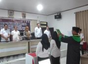 KPU Kolut Lantik PAW Anggota PPS