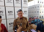 Pj. Wali Kota Kendari Pastikan Logistik Pemilu 2024 Aman