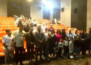 Keluarga Besar Lanal Kendari Gelar Nonton Bareng Film Mosonggi, Support Karya Anak Lokal Sultra
