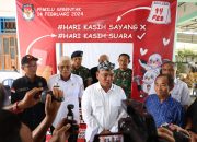 Pj Gubernur Sultra Berkeliling Sambangi TPS