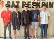 Hendak Tawuran, 5 Pelajar di Kendari Diamankan Polisi