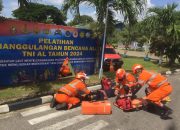 Latihan Penanggulangan Bencana Alam Lanal Kendari dan Instansi Terkait Berakhir