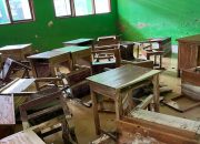 Dampak Banjir Kota Kendari, Fasilitas Sekolah SMPN 2 Kendari Rusak Parah