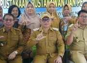 Kali Pertama Diadakan Di Luar Kota Kendari, Dinas Perpustakaan Dan Kearsipan Provinsi Sulawesi Tenggara Gelar Bimtek Di Desa Woitombo, Kolut