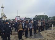 TNI dan Polri Gelar Pasukan Pengamanan Kunjungan Presiden di Sultra