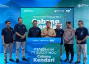 Resmikan Kantor PT Sucofindo Kendari, Pj Gubernur : Untuk Pelayanan Prima bagi pelaku Usahal