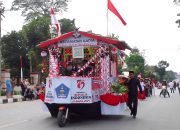 Keseruan Parade Menyambut HUT RI ke-79 di Kota Kendari, Diikuti OPD Hingga Tingkat Kecamatan se-Kota Kendari