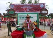 Dinas Pertanian Kota Kendari Bagikan Bibit Cabai Gratis, di Momen Pawai Karnaval Menyambut HUT RI ke-79 di Kota Kendari