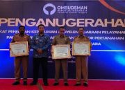 Pemda Kolut Raih Penghargaan Penyelenggaraan Pelayanan Publik Kategori Tinggi dari Ombudsman RI
