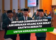 VIDEO: Sertijab Gubernur Sultra, ASR Serukan HIlangakn Perbedaan Saatnya Bersatu Untuk Sultra