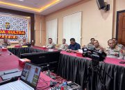 Kapolda Sultra Pimpin Taklimat Awal Audit Kinerja Tahap I Tahun 2025