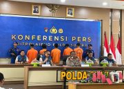 Ditpolairud Polda Sultra Ungkap Kasus Penyalahgunaan Bahan Peledak, 5 Orang Jadi Tersangka