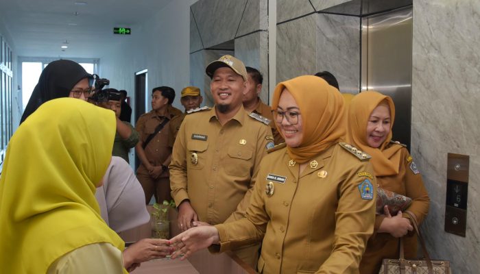 Wali Kota Bersama Wakil Wali Kota Kendari Lakukan Sidak di Hari Pertama Masuk Kerja, ASN Hadir 98 Persen