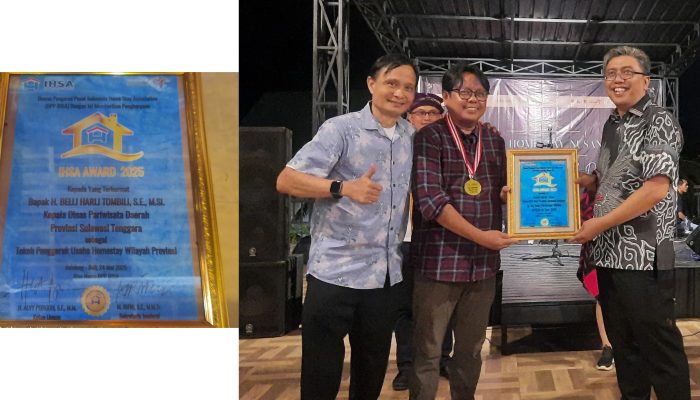 Raih Penghargaan Nasional IHSA Award 2025, 2 Sosok ini Harumkan Nama Sultra
