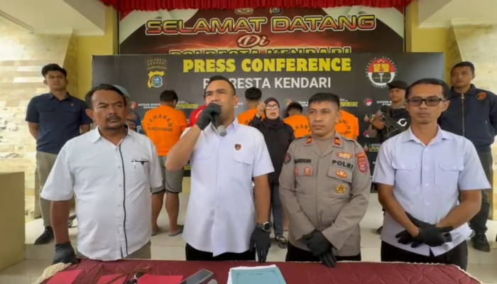 VIDEO : Satreskrim Polresta Kendari Ungkap 3 Kasus Yang Resahkan Warga