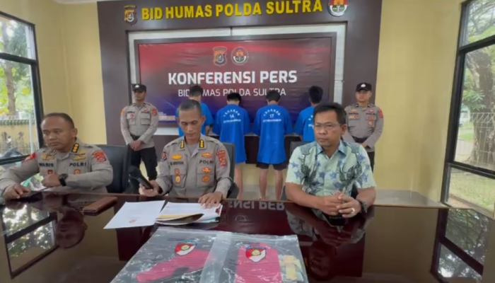 VIDEO : Polda Sultra Amankan 97 Tersangka Dalam Operasi Pekat Anoa 2025