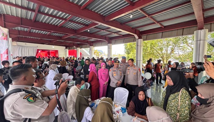 Peringati Hari Bhayangkara ke-79, Polda Sultra Gelar Pelayanan Kesehatan Gratis