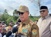 Gubernur Sultra Tinjau Aset Milik Pemprov Di Nanga-Nanga, Libatkan BPN Terkait Polemik Penyusutan Lahan