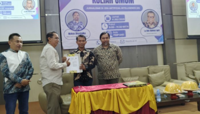 Tingkatkan Kapasitas Mahasiswa, AMSI Bersama FISIP UHO Teken Mou Dibidang Pendidikan dan Penelitian