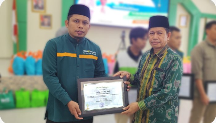 Zakat yang Menginspirasi: Kolaborasi Lazis Muadz Berbuah Apresiasi