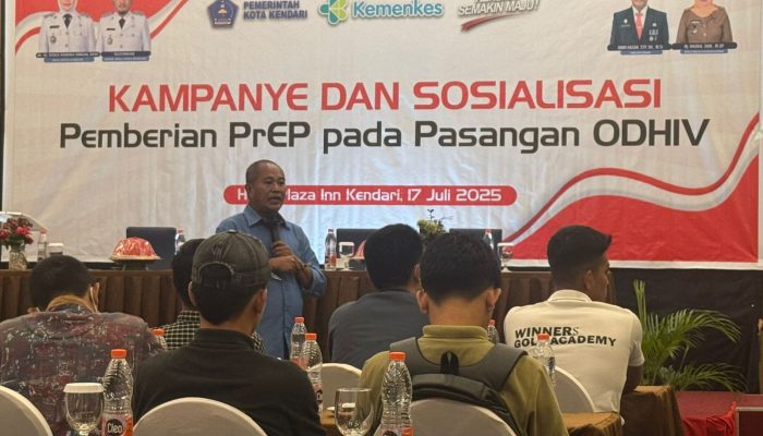 Dinkes Kendari Gencarkan PrEP untuk Cegah Penularan HIV pada Pasangan ODHIV
