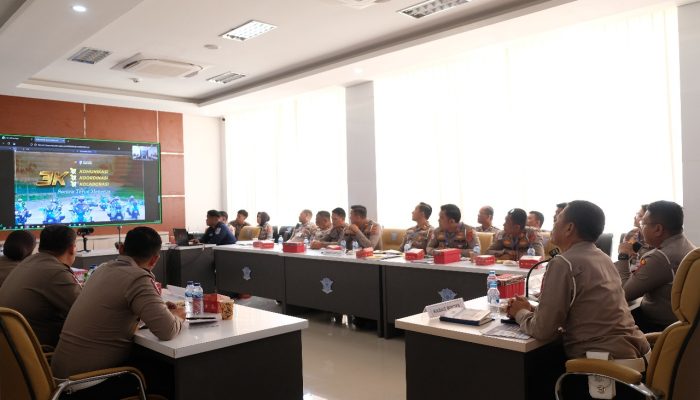 Ditlantas Polda Sultra Gelar Rakernis Fungsi Lantas Bersama Satlantas Jajaran