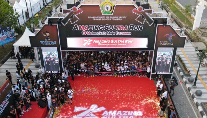 Amazing Sultra Run 2025, Bidik Jadi Event Internasional dalam 3 Tahun