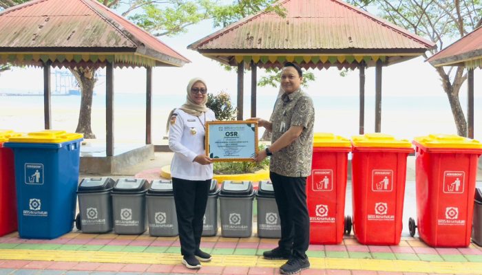 Dinas Pariwisata dan Ekonomi Kreatif Kendari Terima Bantuan OSR Tanggap Kesehatan dari BPJS Kesehatan