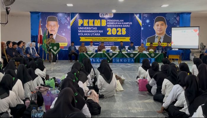 242 Camaba UMKOTA Ikuti PKKMB, Rektor Tegaskan Tak Ada Perpeloncoan