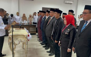 Lantik 14 Pejabat, Bupati Kolut: Mari Jadi Panutan untuk Masyarakat dan Bawahan