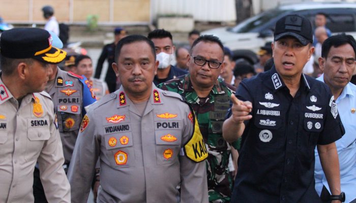 Gubernur Sultra dan Forkopimda Gelar Patroli Pengamanan Misa Natal 2025