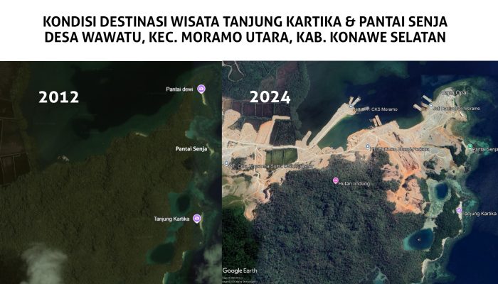 Akibat Tambang, 2 Destinasi di Konawe Selatan Terancam Tidak Ada Lagi Kunjungan Wisatanya