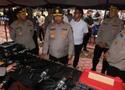 Polda Sultra Gelar Apel Pengecekan Almatsus, Kapolda Tekankan Kesiapsiagaan Hadapi Segala Kondisi