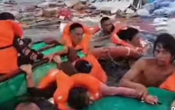 KM Cahaya Intan Celebes Tenggelam di Teluk Bone, 20 Penumpang Selamat