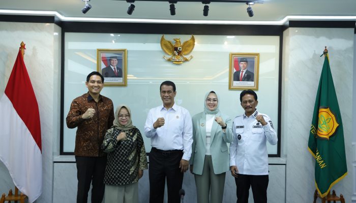 Wali Kota Kendari Temui Menteri Pertanian, Usulkan Program Strategis Sektor Pertanian