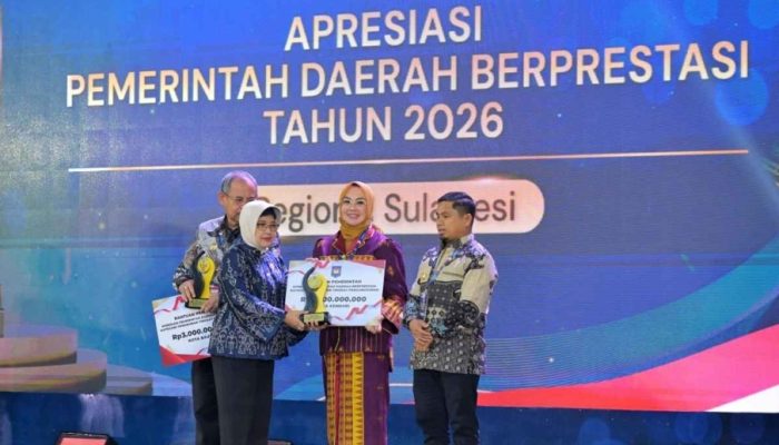 Kendari Raih Penghargaan Kemendagri, Dapat Insentif Rp2 Miliar atas Kinerja Turunkan Pengangguran