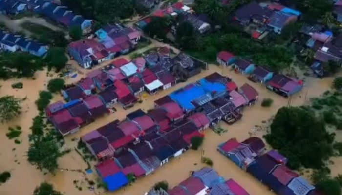 Banjir Lumpuhkan Belasan Titik di Kendari, Ribuan Warga Terdampak dan Dua Korban Jiwa